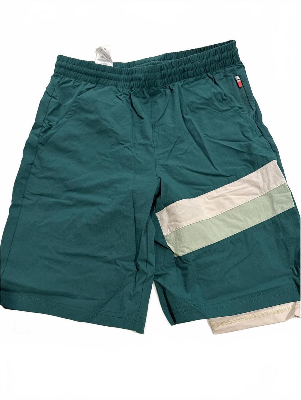 Wilson Teal Green Woven Track Shorts - Boys XL